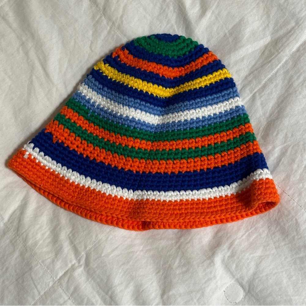 RALPH LAUREN Colorful Striped Bucket Hat - Picture 3 of 4